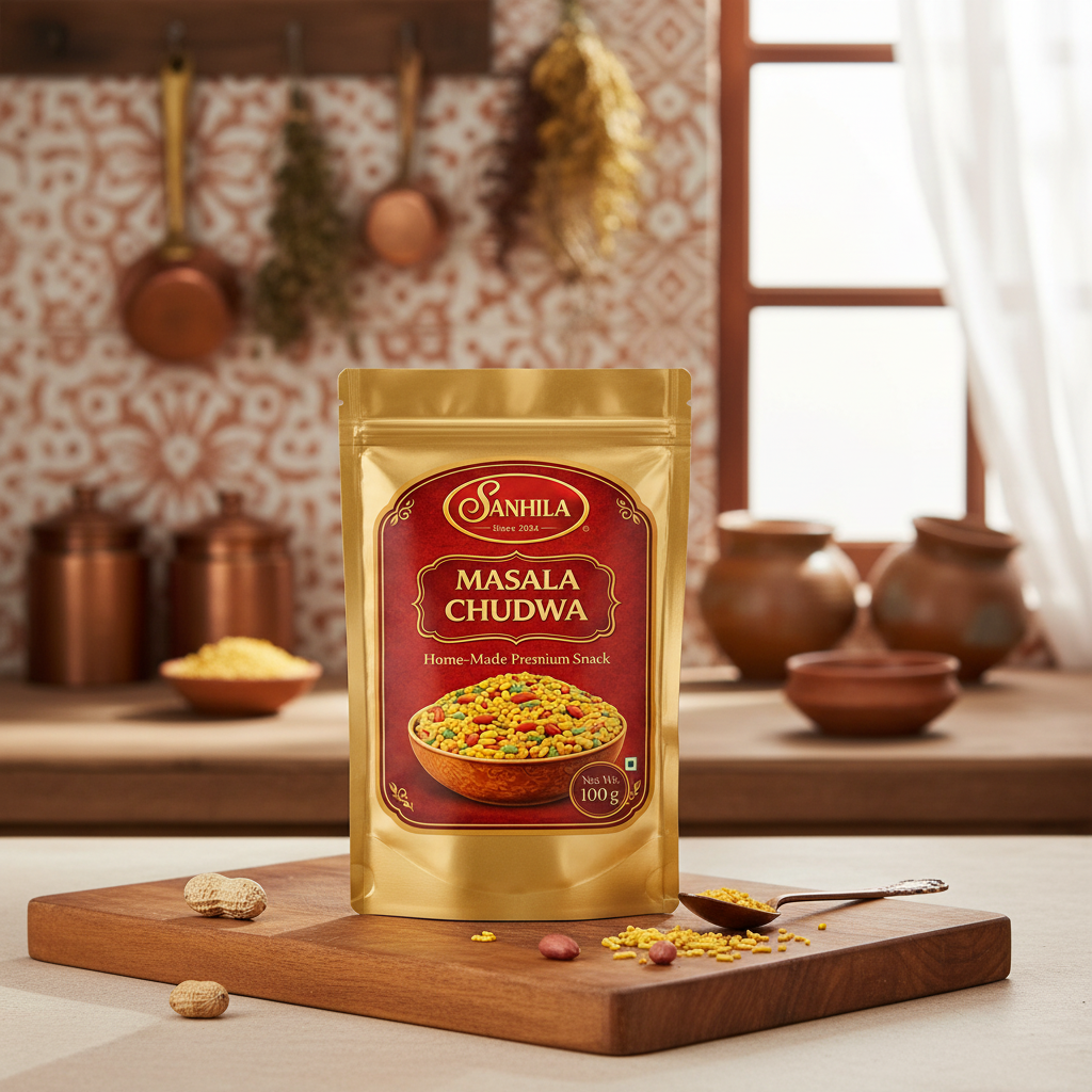 Masala Chudwa Traditional Kitchen Background